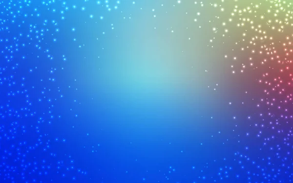 Bleu clair, Modèle vectoriel rouge avec étoiles de l'espace . — Image vectorielle