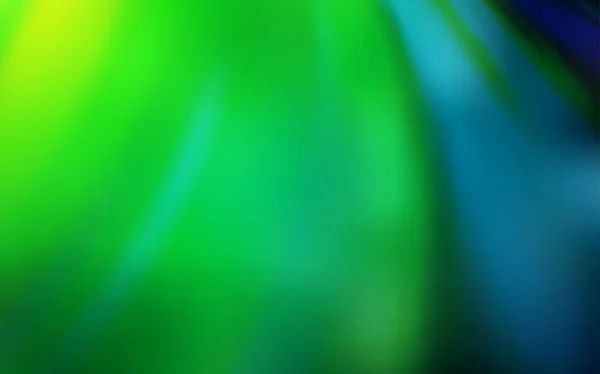 Azzurro, vettore verde sfocato texture brillante. — Vettoriale Stock