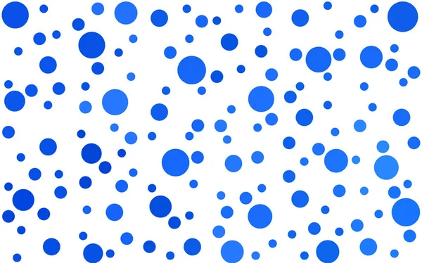 Patrón vectorial de luz azul con esferas. — Archivo Imágenes Vectoriales