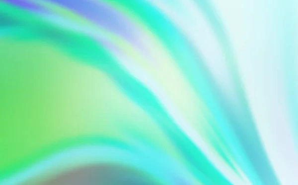 Vecteur vert clair flou motif lumineux. — Image vectorielle