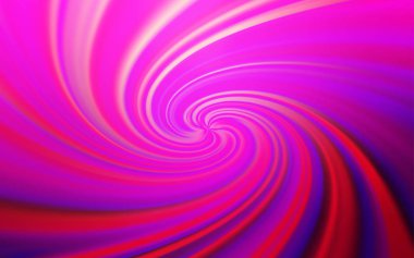 Kavisli çizgilerle Açık Pembe vektör düzeni.