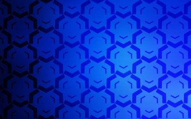 Bükülmüş çizgilerle hafif BLUE vektör arkaplanı.