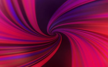 Koyu Mor, alaycı çizgilerle pembe vektör arka planı.