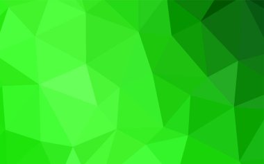 Koyu mavi vektör çokgen şablon.