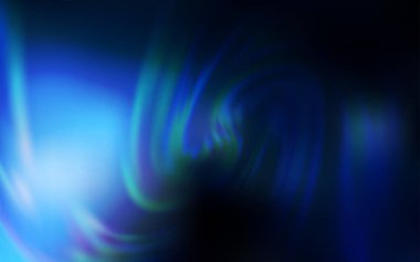 Koyu Mavi vektör bulanık şablon.