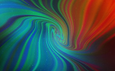 Açık Mavi, Gece gökyüzü yıldızları ile kırmızı vektör deseni.