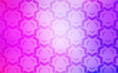 Wry çizgileri ile Açık Pembe vektör düzeni.