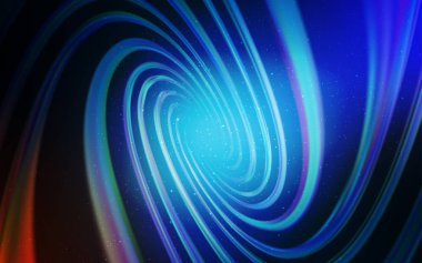 Koyu mavi vektör şablon alan yıldız.