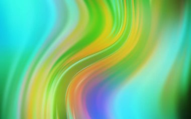 Açık Mavi, Sarı vektör soyut parlak şablon.