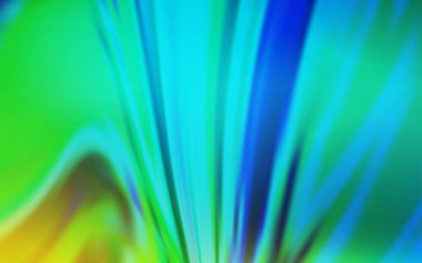 Açık Mavi ve Yeşil vektör parlak şablonu bulanıklaştırdı.