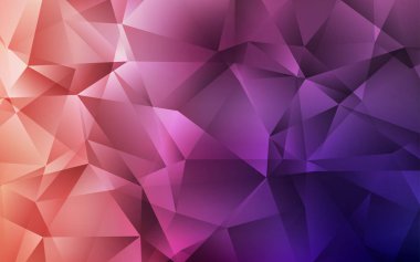 Koyu Pembe, Kırmızı vektör düşük poli doku.