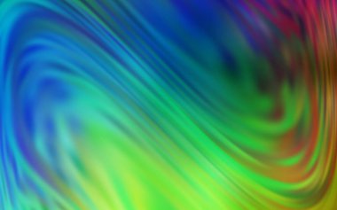 Açık Mavi ve Yeşil vektör soyut parlaklığı bulanıklaştırdı.