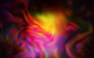 Koyu Pembe, Sarı vektör bulanık parlak şablon.