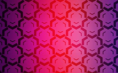 Açık Mor, eğri çizgileri olan pembe vektör arkaplanı.