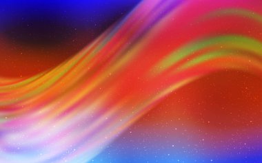 Çok renkli vektör arka plan astronomi yıldız ışık.