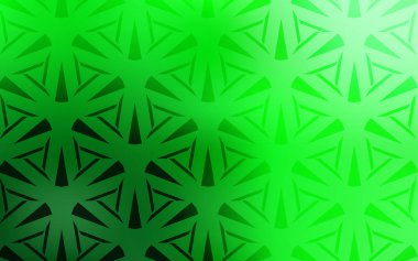  Çokgen tarzı ile desen.