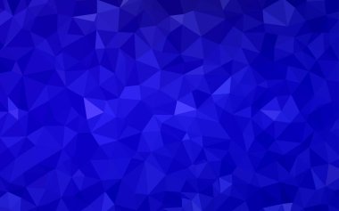 Lacivert vektör soyut poligonal desen.