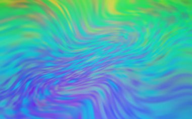 Açık Mavi, Yeşil vektör soyut parlak şablon.