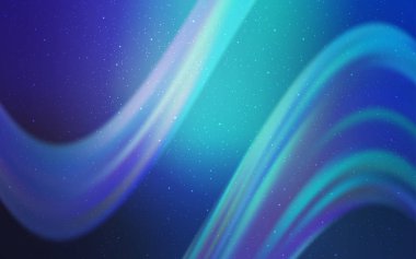 Açık Pembe, Astronomik yıldızlarla mavi vektör arka plan.