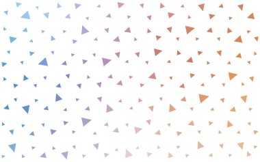 Açık Mavi, Sarı vektör çokgen şablon.