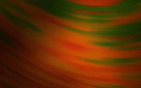 Διανυσματική διάταξη σκούρο πορτοκαλί με καμπύλες γραμμές. — Διανυσματικό Αρχείο
