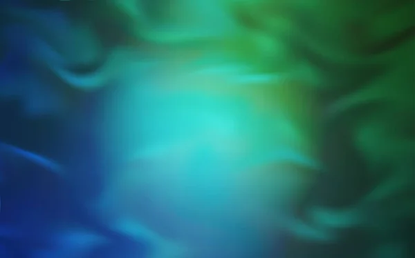 Bleu clair, Vecteur vert mise en page abstraite brillante. — Image vectorielle