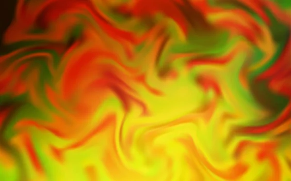 Orange clair vecteur flou brillance texture abstraite . — Image vectorielle