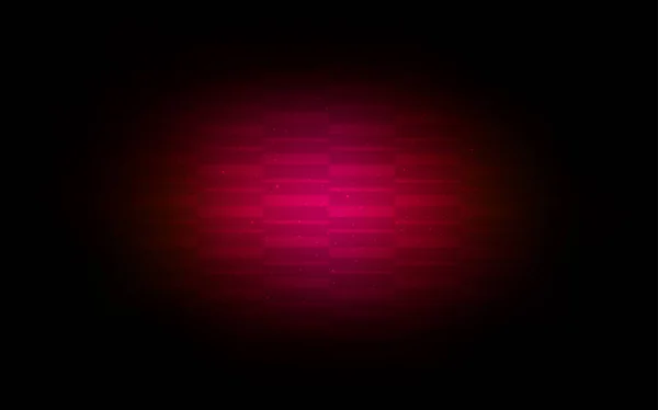 Textura vectorial rosa oscuro con líneas de colores. — Vector de stock