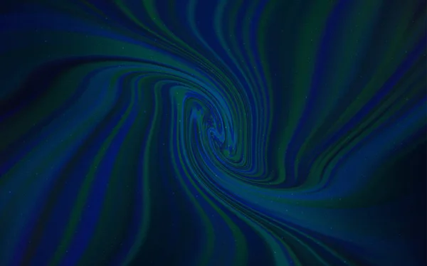 Donker blauwe vector textuur met melkweg sterren. — Stockvector