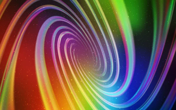 Işık çok renkli vektör şablon alan yıldız.