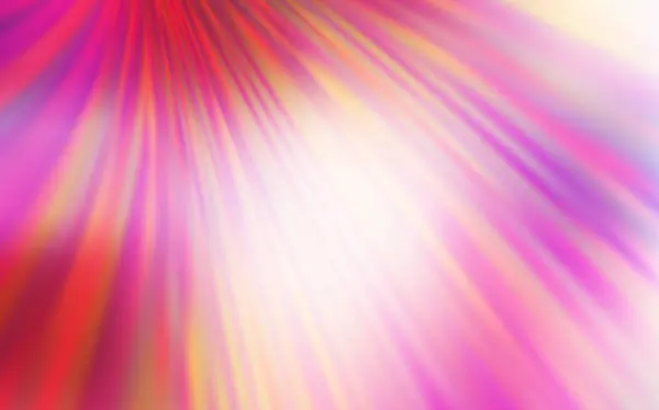 Rouge clair, Jaune vecteur flou brillance texture abstraite . — Image vectorielle