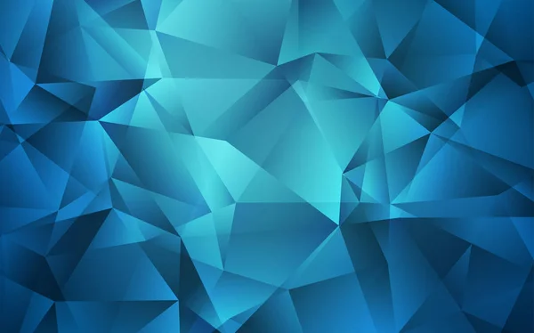 Светло-голубой векторный абстрактный многоугольник . — стоковый вектор