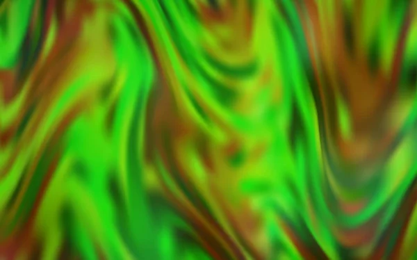 Fond flou coloré vecteur vert clair. — Image vectorielle