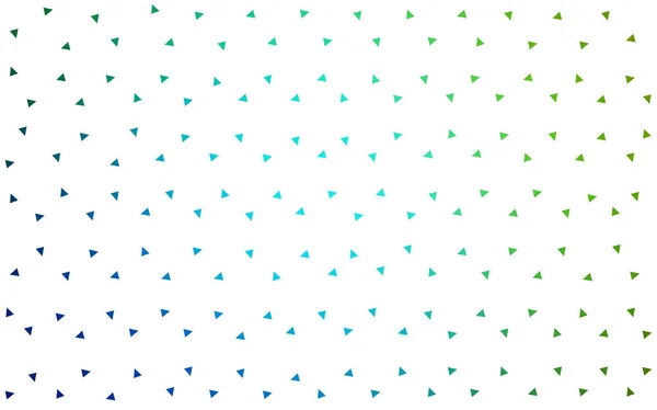 ライトブルー緑のベクトル多角形の抽象的な背景. — ストックベクタ