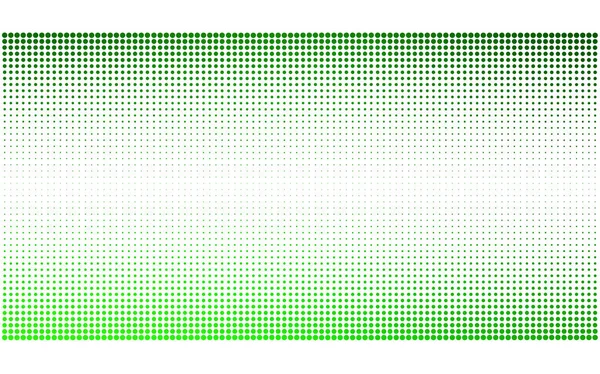 Luz verde vetor fundo com bolhas. —  Vetores de Stock