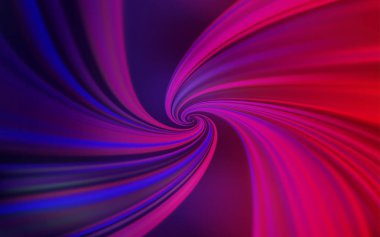 Koyu Mor, pembe çizgili vektör arkaplanı.