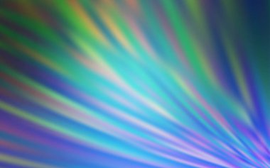 Açık Mavi, düz çizgileri olan yeşil vektör düzeni.