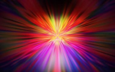 Koyu pembe, sarı vektör bulanık parlak soyut şablon.