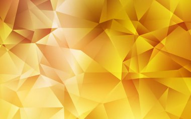 Açık Turuncu vektör soyut mozaik arkaplan.