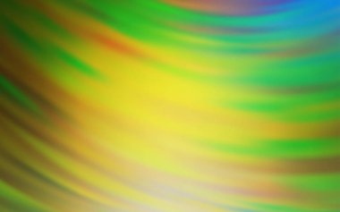 Açık Yeşil, satırlı sarı vektör arkaplanı.