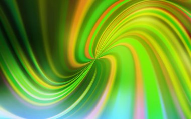 Açık Yeşil, Sarı vektör bulanık parlak soyut arkaplan.