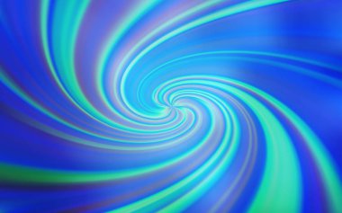 Eğri çizgileri olan hafif BLUE vektör arkaplanı.