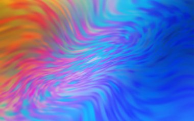 Açık Mavi, Kırmızı vektör bulanık şablonu.