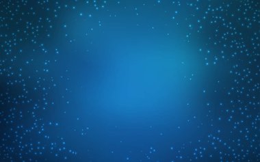 Astronomik yıldızlar ile açık mavi vektör arka plan.