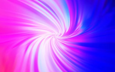 Pembe ışık, vektör bulanık parlak şablon mavi.