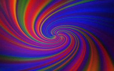 Açık Mavi, Wry çizgileri ile kırmızı vektör düzeni.