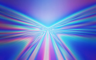 Açık Pembe, bükülmüş çizgilerle mavi vektör dokusu.