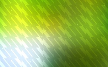 Açık Yeşil, stright çizgili sarı vektör arka plan.