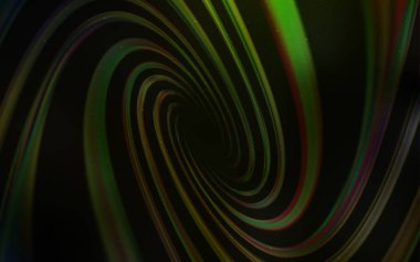 Koyu Yeşil, Kozmik yıldızlarla sarı vektör düzeni.