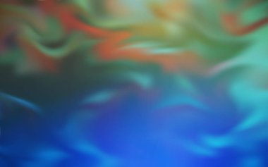 Koyu mavi vektör parlak deseni bulanıklaştırdı.